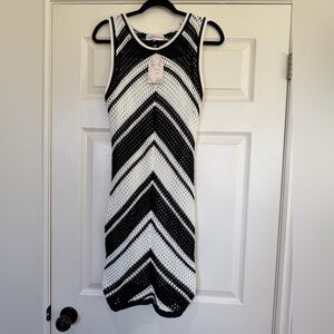 Willow & Wind open-knit crochet dress NWT